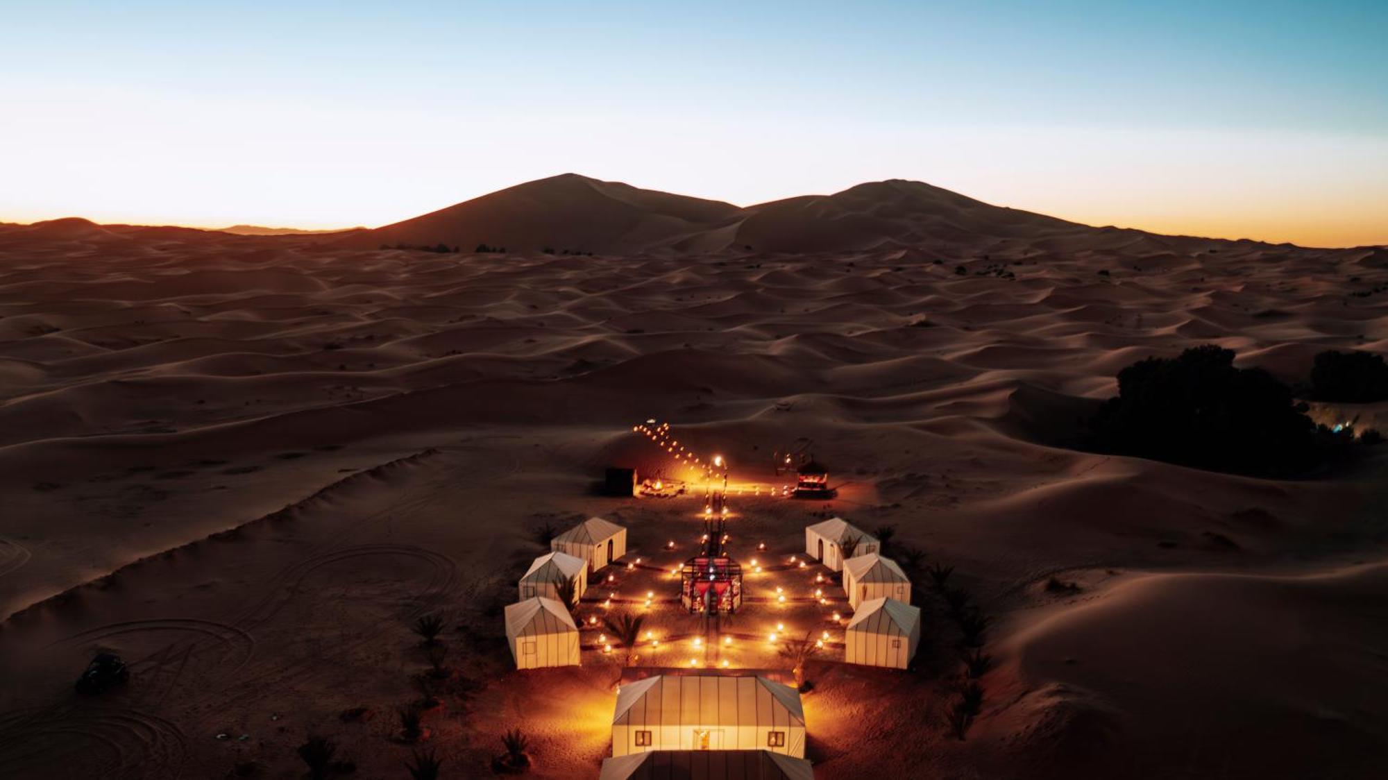 Hotel Tiziri Camp Merzouga Exteriér fotografie